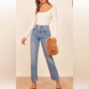 Reformation Cynthia size 23P blue